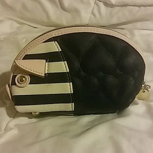 Betsey Johnson pig wristlet